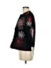 Alfred Dunner 100% Cotton Floral Black Jacket Size 8 (petite) - photo 5