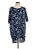 Lularoe Paisley Blue Casual Dress Size M - photo 1