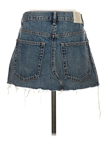 Zara Denim Skirt (view 2)