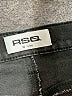 RSQ Hearts Black Denim Shorts Size 32 waist - photo 3