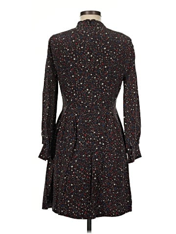 Madewell Balsam Tie-Neck Dress in Starry Night (view 2)