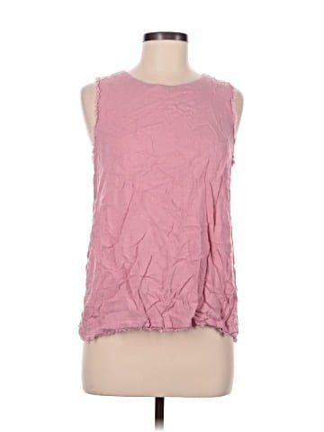 Cotton Bleu Sleeveless Top (view 1)