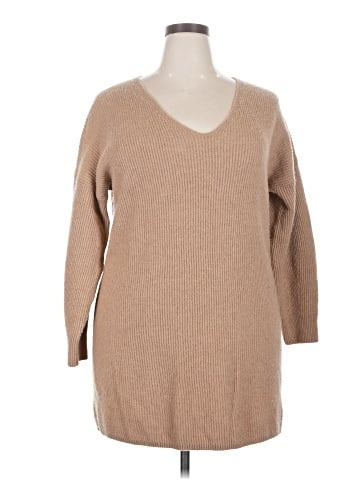 Madewell Relaxed V-Neck Sweater Dress (view 1)