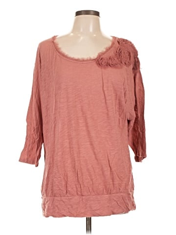 Unbranded 3/4 Sleeve T-Shirt (view 1)