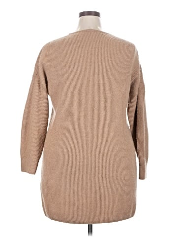 Madewell Relaxed V-Neck Sweater Dress (view 2)