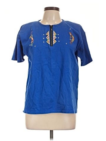 Cactus Short Sleeve Blouse (view 1)