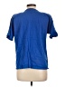 Cactus 100% Cotton Blue Short Sleeve Blouse Size L - photo 2
