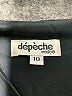 Depeche Mode Solid Black Cocktail Dress Size 10 - photo 7