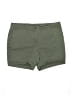 Talbots Solid Green Khaki Shorts Size 12 (petite) - photo 1