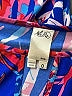 Ali Ro Tropical Blue Cocktail Dress Size 0 - photo 7