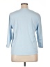 Chico's 100% Pima Cotton Blue 3/4 Sleeve T-Shirt Size XL (3) - photo 2