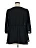 Torrid 100% Polyester Black 3/4 Sleeve Blouse Size 1X Plus (1) - photo 2