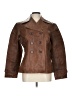 New York & Company 100% Polyester Brown Coat Size L - photo 1
