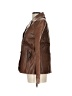 New York & Company 100% Polyester Brown Coat Size L - photo 5