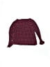 OshKosh B'gosh Checkered-gingham Red Long Sleeve Blouse Size 3T - photo 2