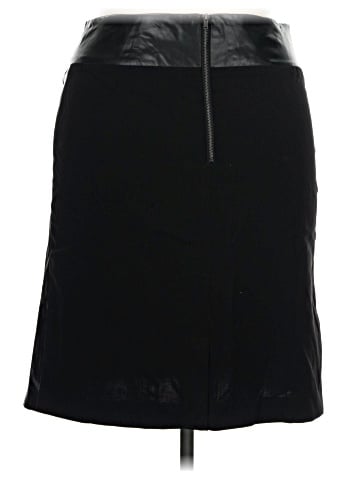 Larry Levine Faux Leather Skirt (view 2)