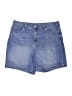 Gloria Vanderbilt Blue Denim Shorts Size 14 - photo 1
