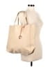 J.Crew 100% Leather Ivory Leather Tote One size - photo 2