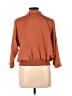 Forever 21 100% Polyester Brown Orange 3/4 Sleeve Blouse Size L - photo 2