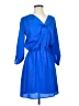 Gianni Bini 100% Polyester Solid Blue Casual Dress Size XS - photo 1