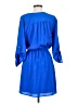 Gianni Bini 100% Polyester Solid Blue Casual Dress Size XS - photo 2