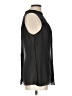 City Streets 100% Polyester Black Sleeveless Blouse Size L - photo 4
