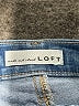 Ann Taylor LOFT Stripes Blue Jeans Size 28 waist - photo 4