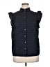 Tory Burch Black Sleeveless Button-Down Shirt Size 14 - photo 1