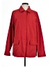 Dennis by Dennis Basso 100% Polyester Red Raincoat Size M - photo 1