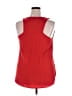 Gibson Latimer 100% Polyester Red Sleeveless Blouse Size XXL - photo 2