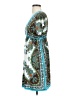 Bailey Blue Paisley Teal Cocktail Dress Size S - photo 5
