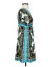 Bailey Blue Paisley Teal Cocktail Dress Size S - photo 4