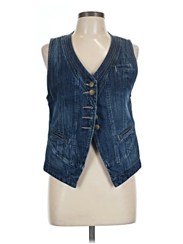 CAbi Denim Vest (view 1)