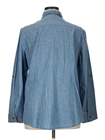 Chico's Long Sleeve Button-Down Shirt (view 2)