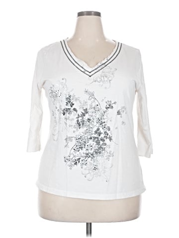 Style&Co 3/4 Sleeve Top (view 1)