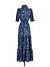Max Studio Paisley Blue Casual Dress Size XS - photo 2