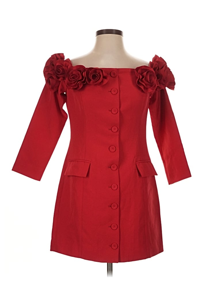 Pre-owned Lucy Paris Cocktail Dress In Red