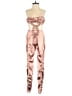 K Too Metallic Pink Jumpsuit Size S - photo 1