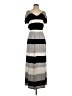 Mossimo Stripes Gray Casual Dress Size S - photo 1