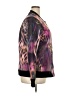 Bebe Sport Print Purple Jacket Size 2X - photo 4