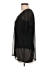 Design History 100% Polyester Black Short Sleeve Blouse Size L - photo 5