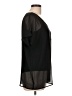 Design History 100% Polyester Black Short Sleeve Blouse Size L - photo 4