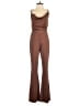 Princess Polly Solid Brown Jumpsuit Size 6 - photo 1