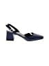 Aska Color Block Blue Heels Size EU 38 1/2 - photo 1