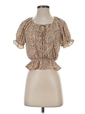 Sienna Sky Short Sleeve Blouse (view 1)