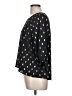 Papermoon 100% Polyester Black 3/4 Sleeve Blouse Size L (estimated) - photo 5
