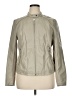 Kenneth Cole REACTION 100% Polyurethane Solid Green Jacket Size XL - photo 1