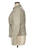 Kenneth Cole REACTION 100% Polyurethane Solid Green Jacket Size XL - photo 5