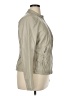 Kenneth Cole REACTION 100% Polyurethane Solid Green Jacket Size XL - photo 4