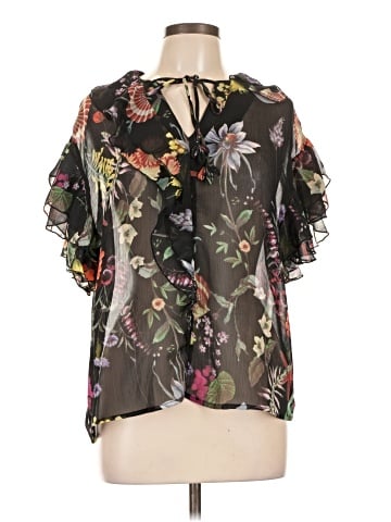 alex & lili Short Sleeve Blouse (view 1)